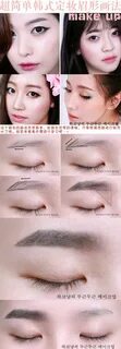 39 Korean eyebrows ideas korean makeup tutorials, korean eye