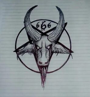 Baphomet Sketch at PaintingValley.com Explore collection of 