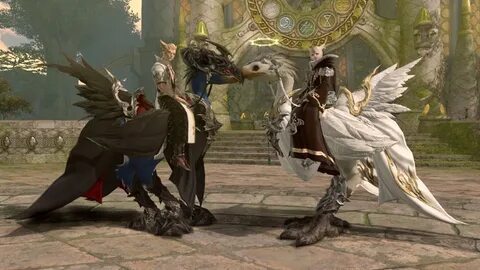 Final Fantasy Xiv Heavensward Barding Chocobo Armour Others 