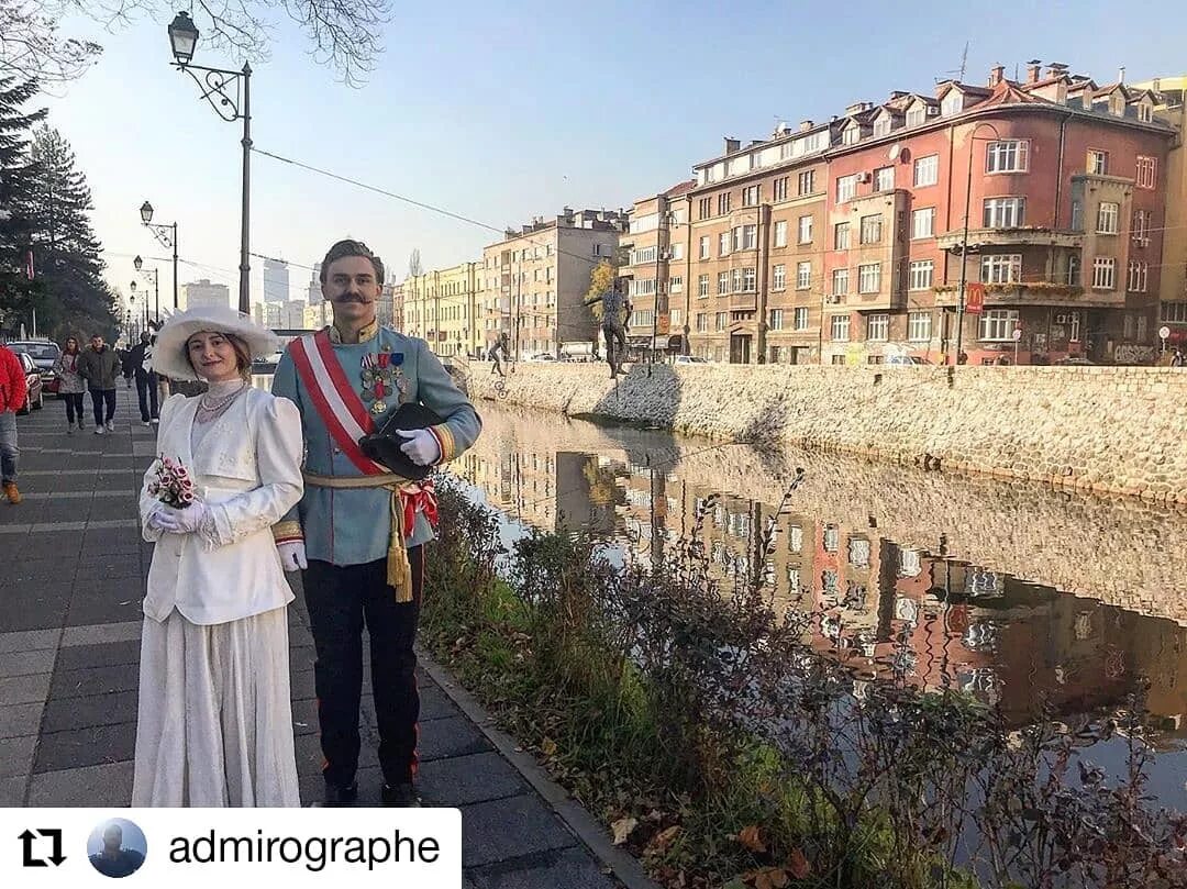 Destination Sarajevo в Instagram: "Famous characters were on the stree...