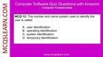 Computer Software Quiz Questions - MCQs Online Test - Comput