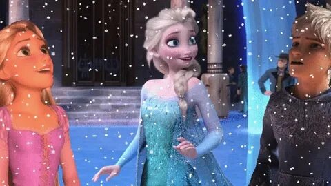 Elsa, Rapunzel and Jack Frost Pale - YouTube
