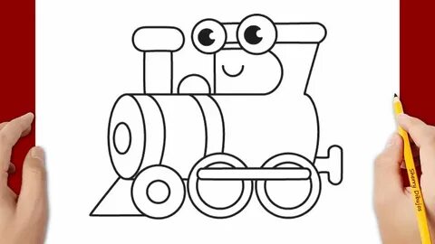 Como dibujar una locomotora - YouTube