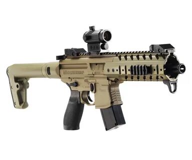 Пневматическая винтовка Sig Sauer MPX FDE-R (коллиматор) куп