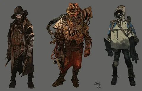 CUTTHROAT/HUNTER/SNIPER / character concept Concept art char