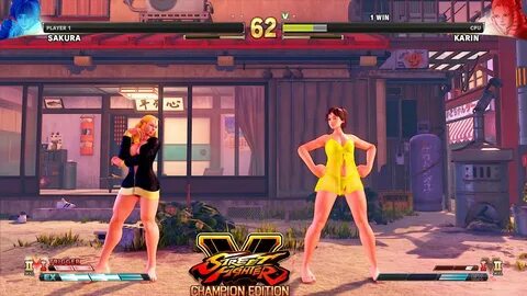 Street Fighter V: CE Sakura vs Karin PC Mod #2