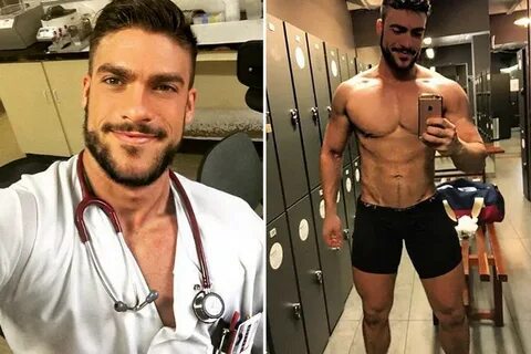 Meet the world’s hottest male nurse whose ripped good looks 