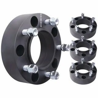 Car & Truck Parts 4 QTY 1.25" Black Wheel Spacers for Toyota
