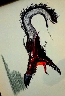 Dark Souls 2 - Guardian Dragon by Adhem1Gorgonopsid on Devia