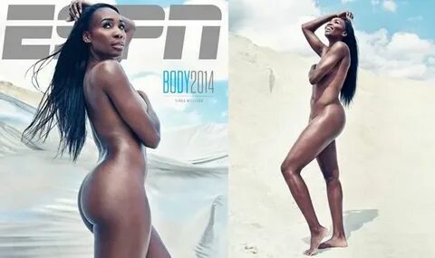 Venus Williams shows off her sporting physique in naked ESPN