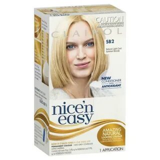 Clairol Nice 'N Easy Sb2 Light Cool Blonde Permanent Hair Dy