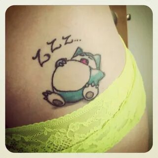 Pin by E H on Tattoo Pokemon tattoo, Snorlax tattoo, Tattoos