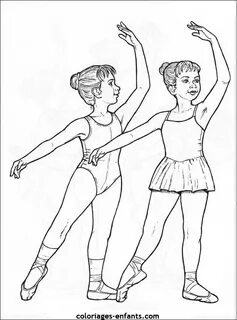 Printable Ballet Dancer easy free sheets coloring page