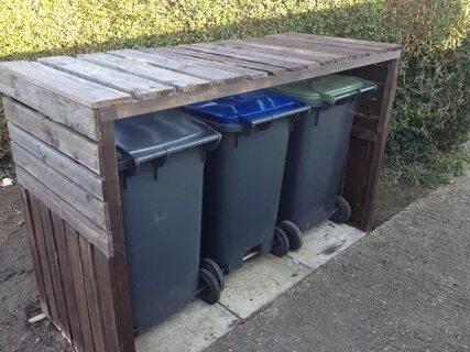 Here in Canterbury we have three wheelie bins. One for refus