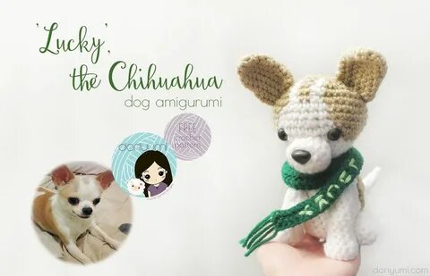 Lucky the Chihuahua - free crochet pattern by DORIYUMI Amigu