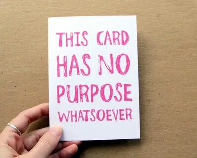 anti valentine card funny no purpose card for all by letterh