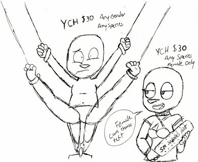 Wedgie Bondage YCH by cjrockerproductions -- Fur Affinity do