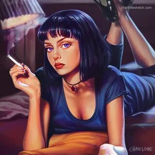 ArtStation - Pulp Fiction Fanart