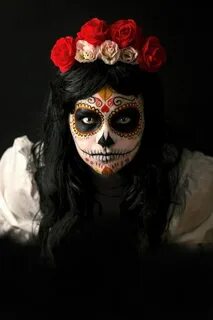 calavera de azucar I Maquillaje día de los muertos, Maquilla