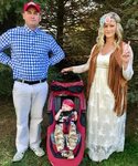 Forrest Gump, Jenny and Lt. Dan! Family halloween costumes, 