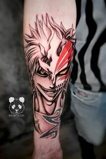 Ichigo hollow tattoo Tatuagem de bleach, Tatuagem do corinth