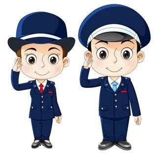 Download Public Security Police Officer Cartoon Free Downloa