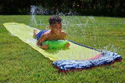 Slip N Slide Wave Rider with Single Boogie Board