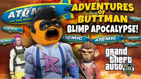 Adventures of Buttman #11: BLIMP APOCALYPSE! (Annoying Orang