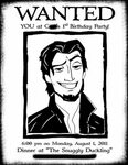 View 13 Coloring Page Flynn Rider Wanted Poster - teostrava