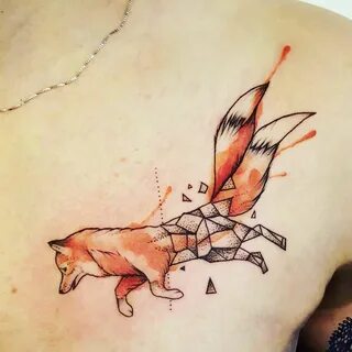 Journée du renard et de l'aquarelle Part 2. #fox #tattoos #t