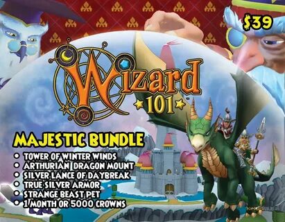 W101 Evergreen Bundle / Kingsisle Wizard101 Prehistoric Bund