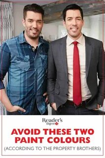 The Property Brothers Say to Avoid These Two Colours for You