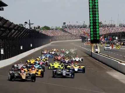 2016 Indy 500 Start SPEED SPORT