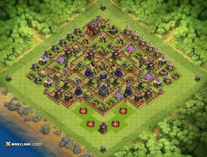 TH 10 DEFENSE Map for Clash of Clans 2015 - 2016