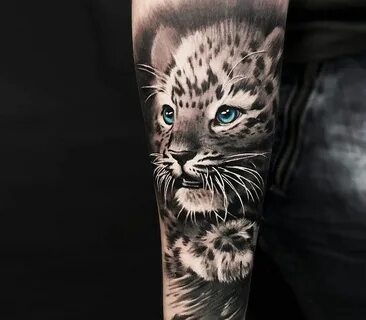 Snow Leopard tattoo by Cox Tattoo Photo 20328