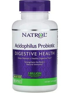 Natrol, Пробиотик Acidophilus , 1 млрд., 150 капсул Natrol 3