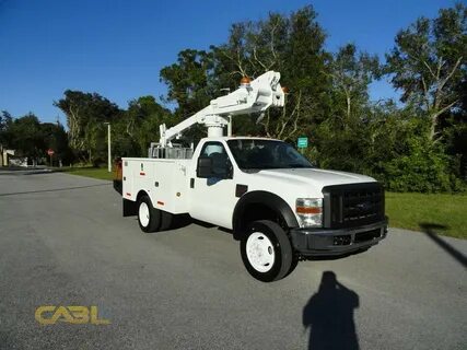 Pictures (2008 Ford F550 Altec AT235P 40ft bucket Truck)