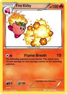 Kirby Pokemon Cards Kirby Amino