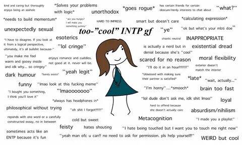 INTP gf - Yeah look I tried to be cute. I hope this is relat