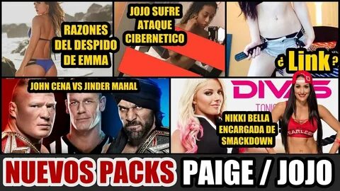 WWE NOTICIAS: EL PACK DE PAIGE y JOJO, NIKKI BELLA JEFA DE S