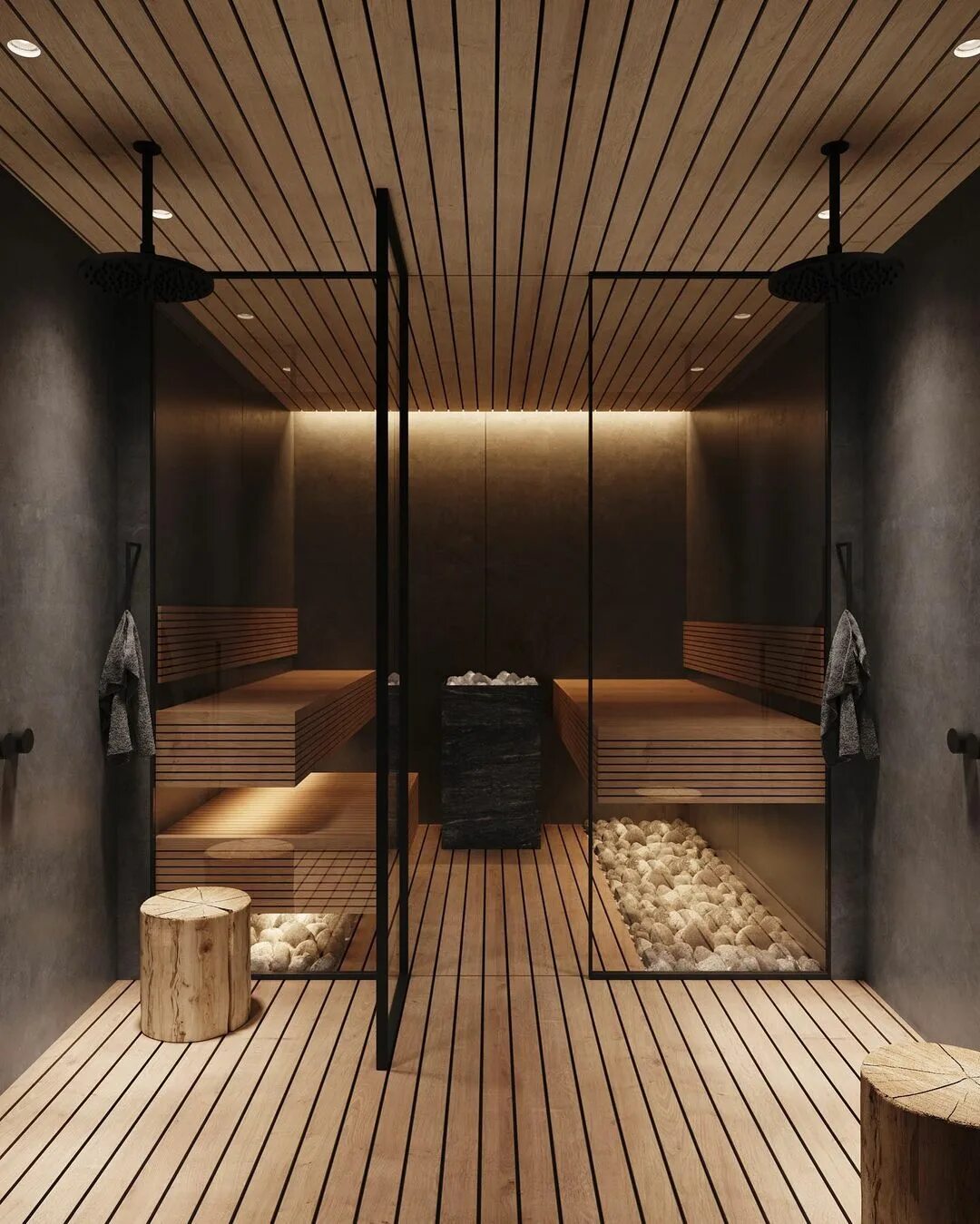 The steam sauna room фото 51