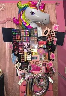 Ramo de Maquillaje Regalo sorpresa para quinceanera, Regalos