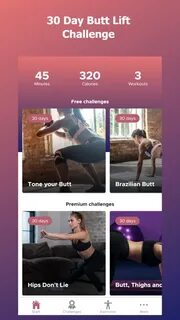30 Day Butt Lift Challenge App Download - Android APK