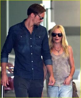 Kate Bosworth: Burberry Shopping with Alexander Skarsgard!: 