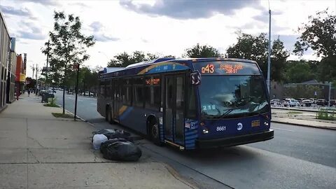 MTA New York City Bus: 2019 Nova Bus LFS SmartBus #8661 on t