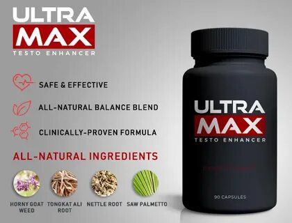 Ultra Max Testo Reviews: Testosterone Booster Pills Working 