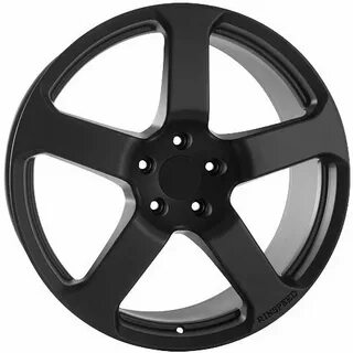 22 Inch 5 Spoke Black Porsche Cayenne Panamera Wheels Rims R