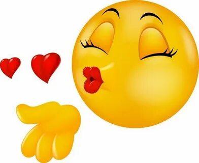 Smiley küsst Herzchen Smiley emoji, Smiley liebe, Emoticon l