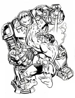 Hulkbuster Coloring Pages - Free Printable Coloring Pages fo