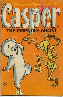 Casper, The Friendly Ghost #7 (December 1952) Retro poster, 